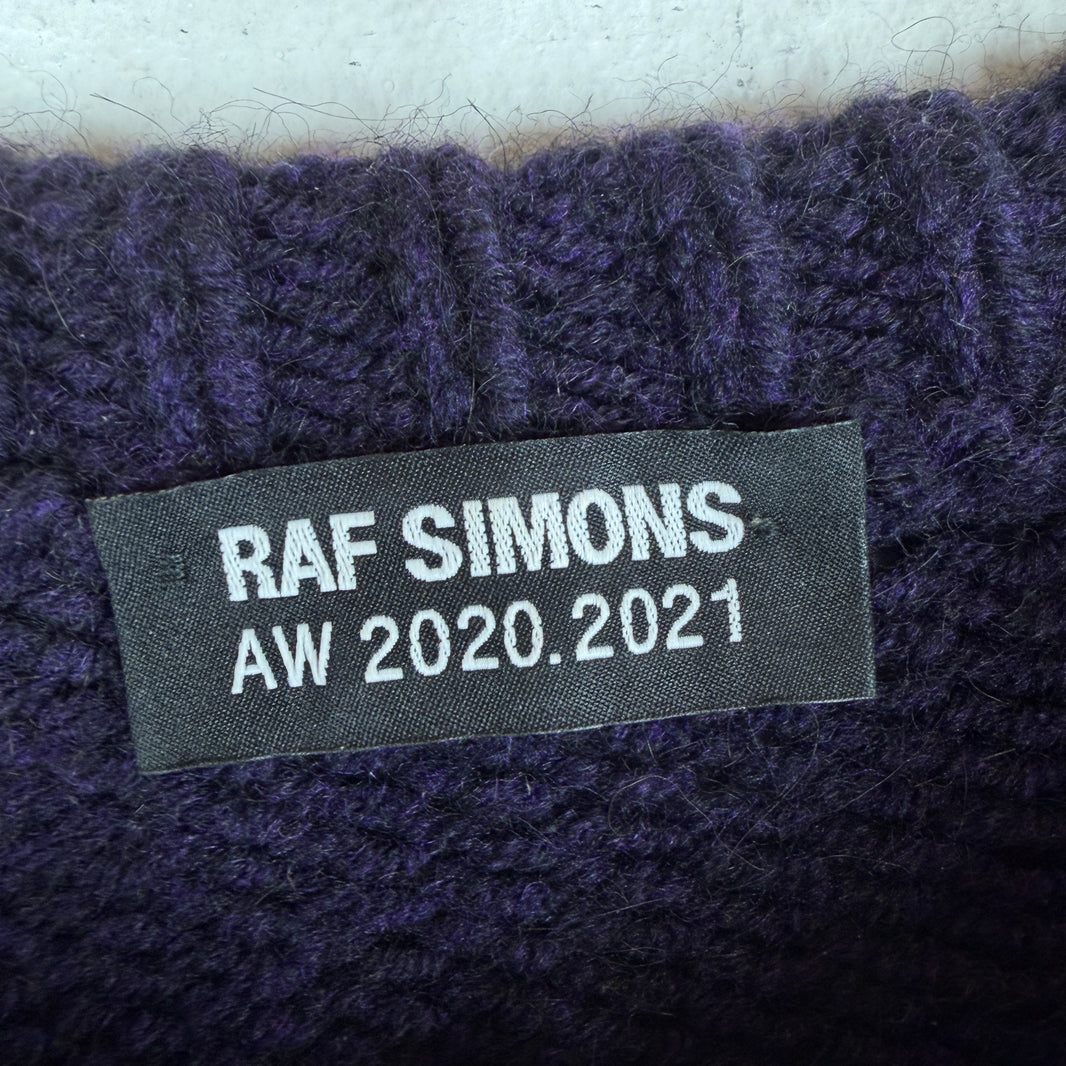 Raf Simons Zipper Knit Sweater
