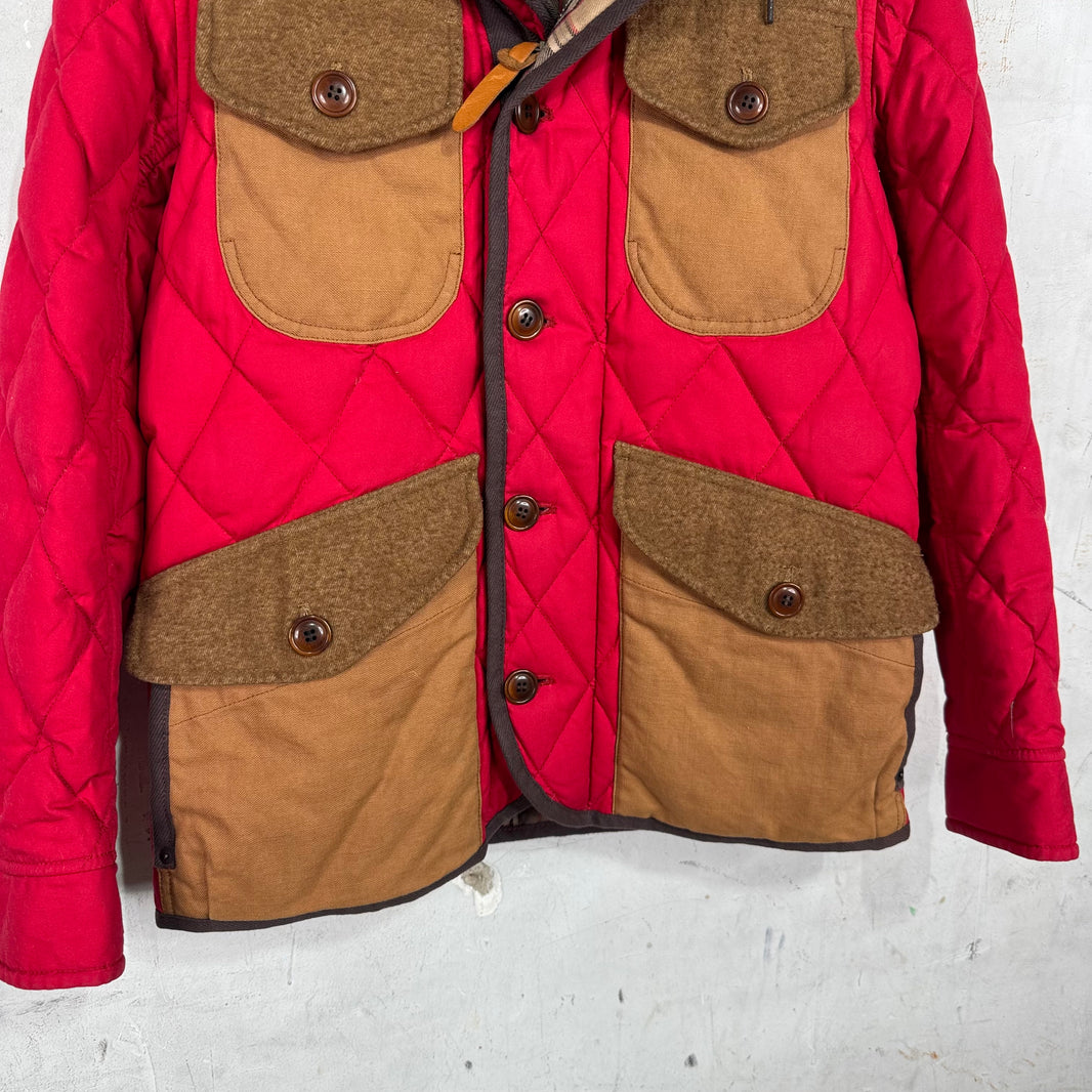 Junya Watanabe Duvetica Quilted Wool Paneled Jacket