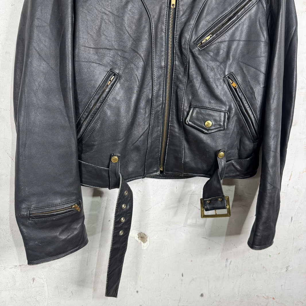 Hysteric Glamour Leather Riders Jacket