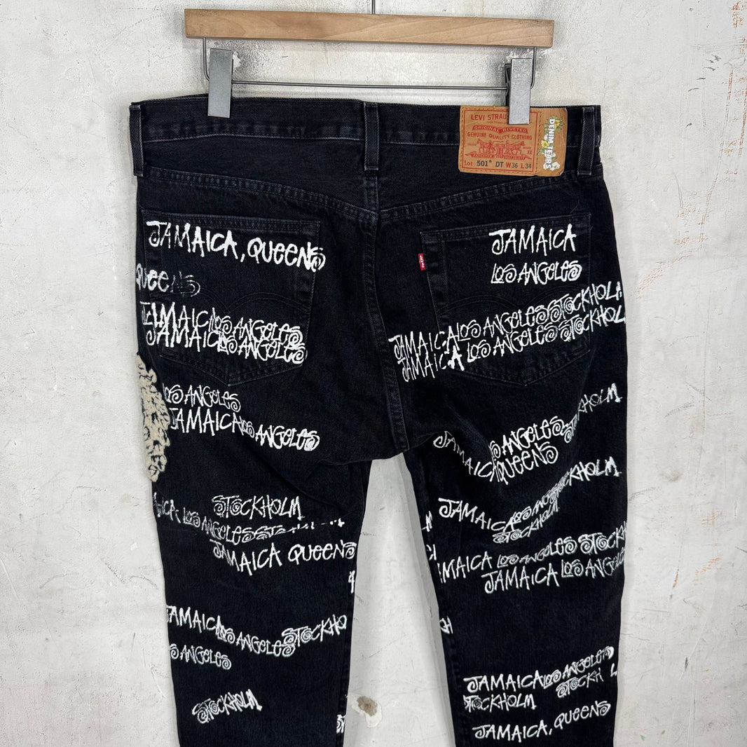 Denim Tears x Levis Our Legacy Patch Jeans