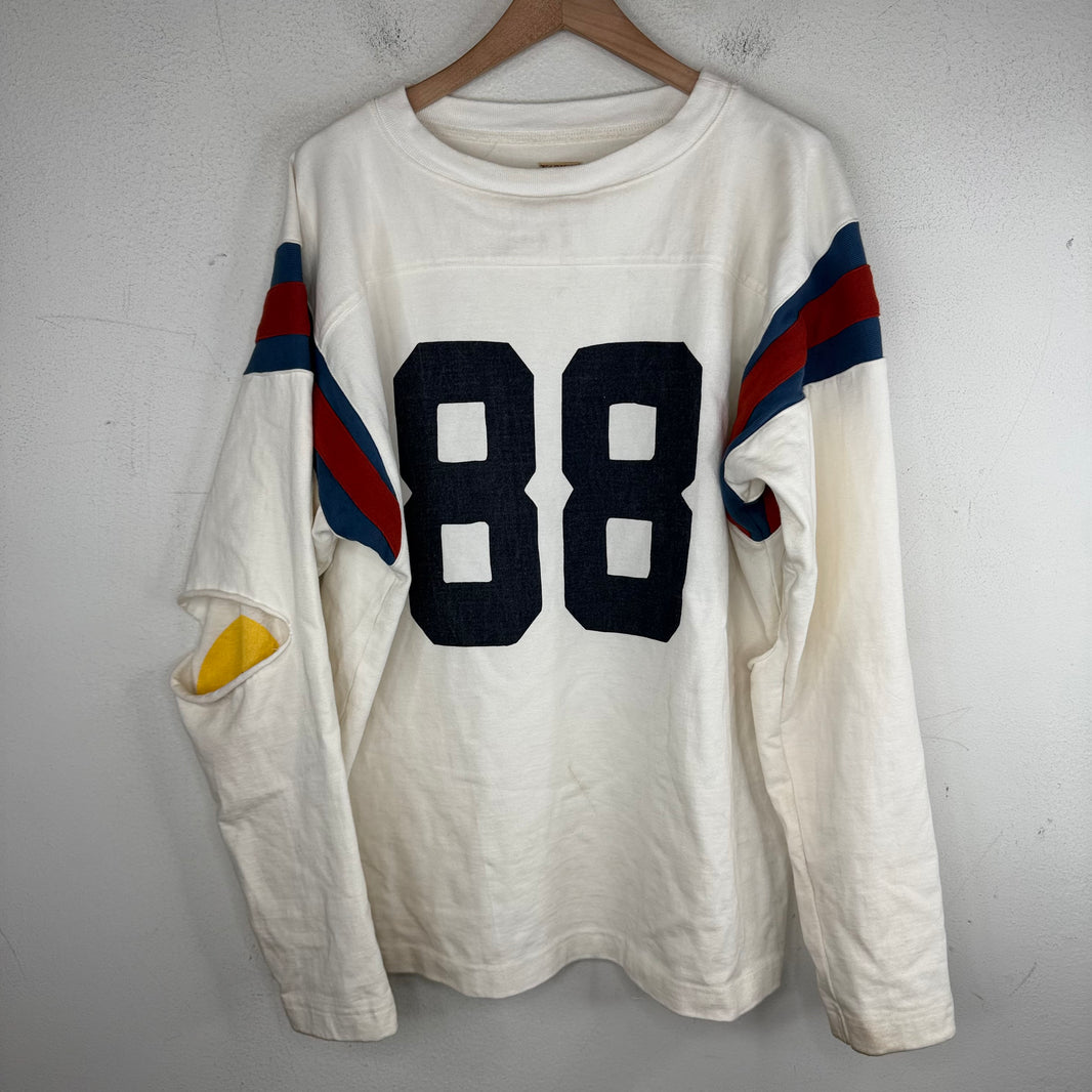 Kapital Elbow Rip Football L/S T-Shirt