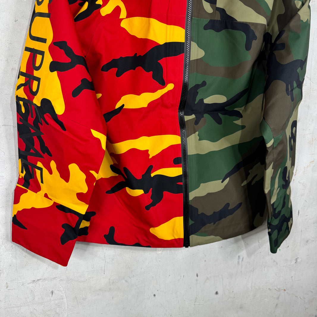 Supreme x TNF Split Camo Rain Jacket