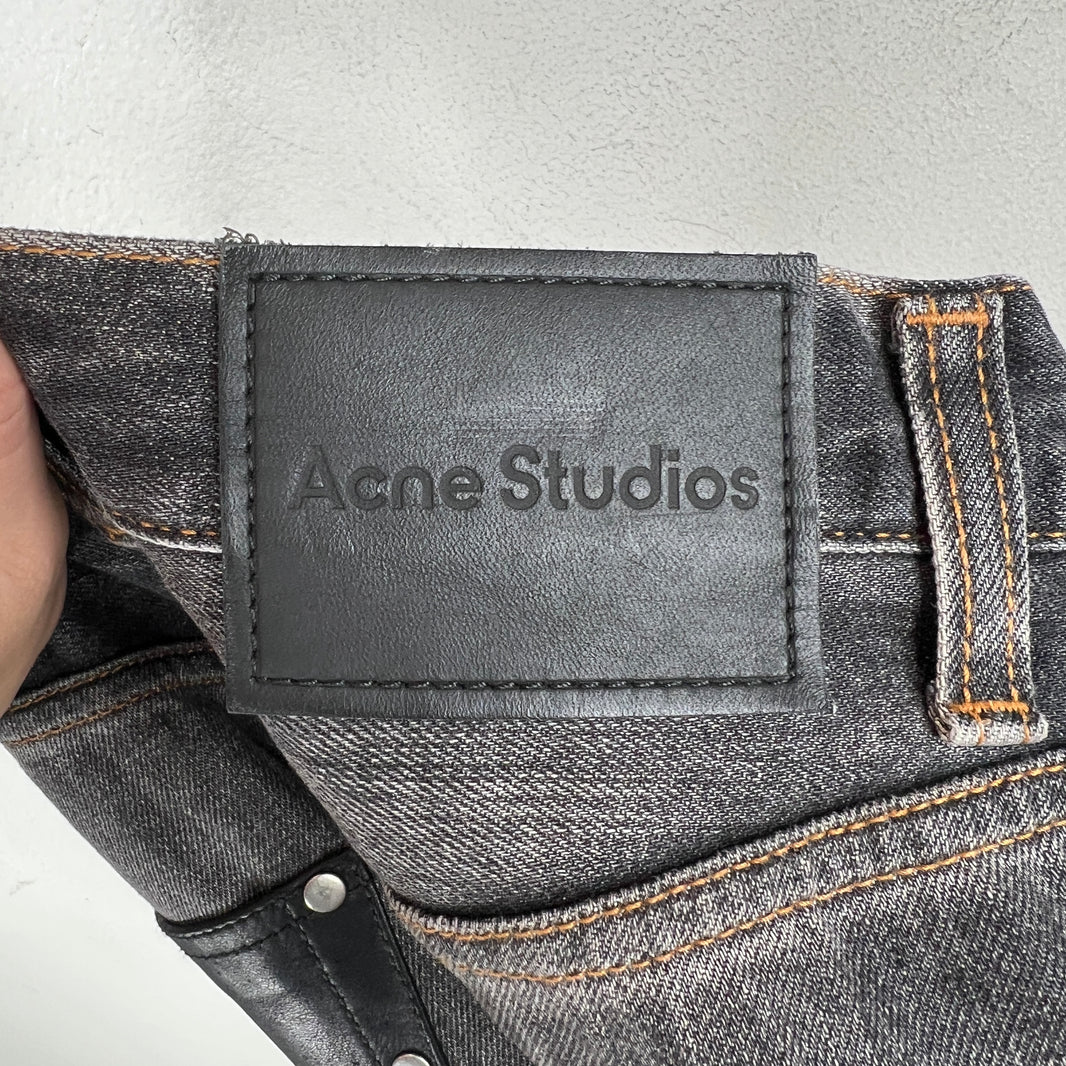 Acne Studios 2023 Trafalgar Leather Pocket Jeans