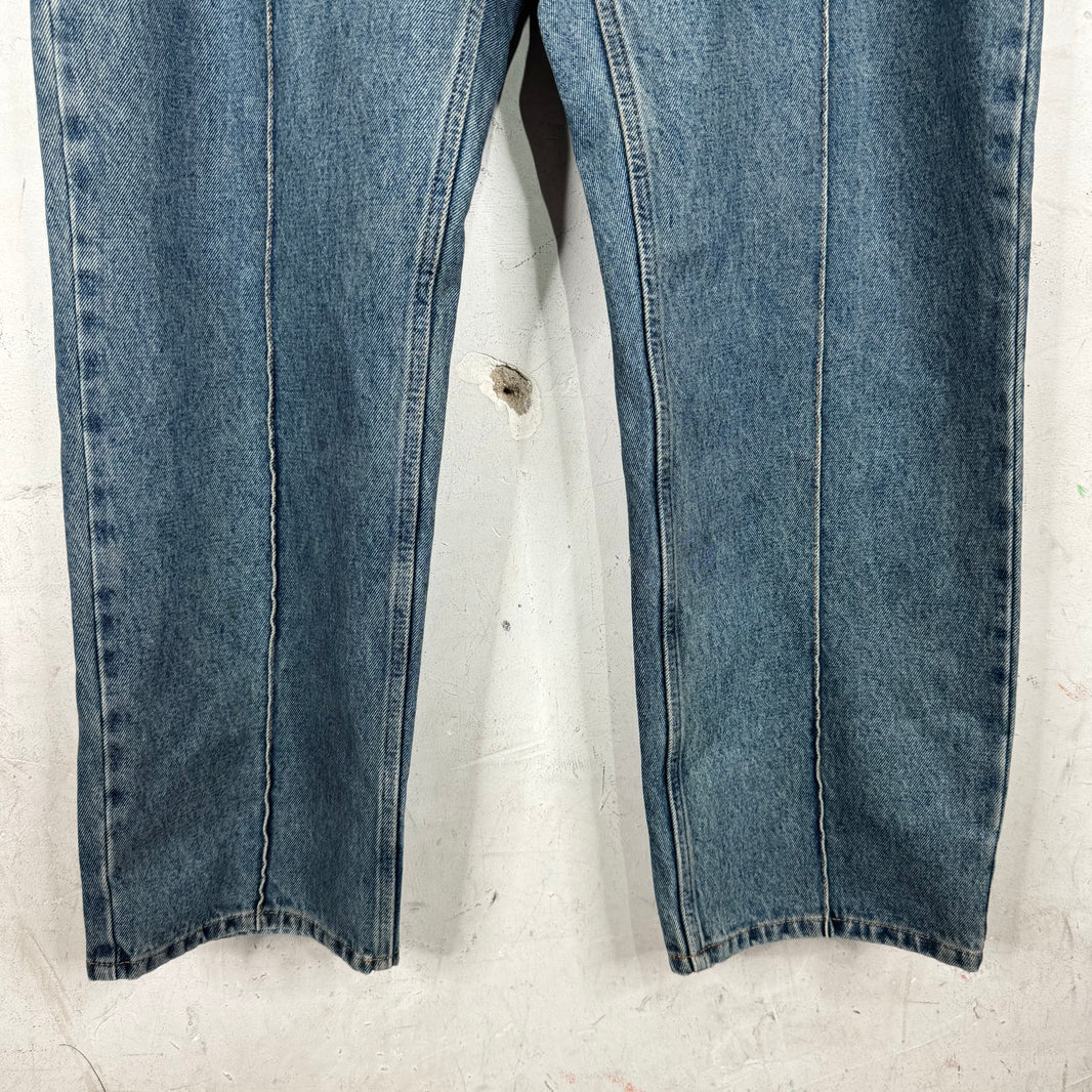 Margiela MM6 Drawstringed Paneled Jeans