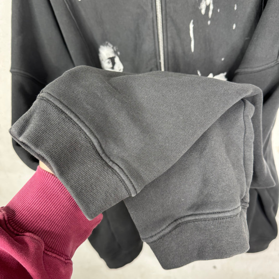 ERD Printed Assemblage Zip Hoodie