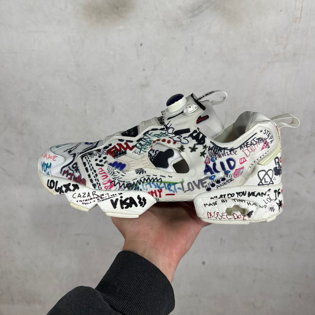 Vetements x Reebok Graffiti Pumps