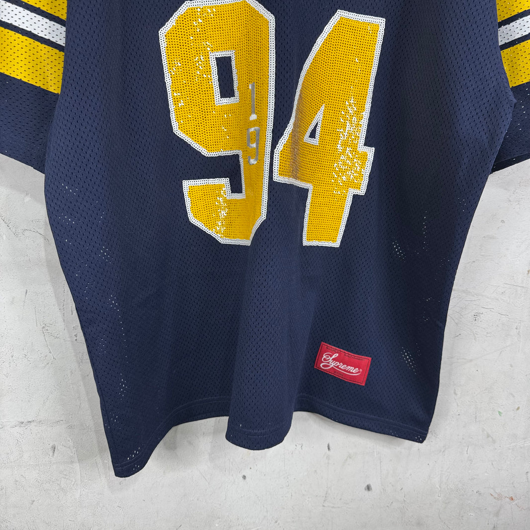 Supreme Sequined Michigan Football Jersey