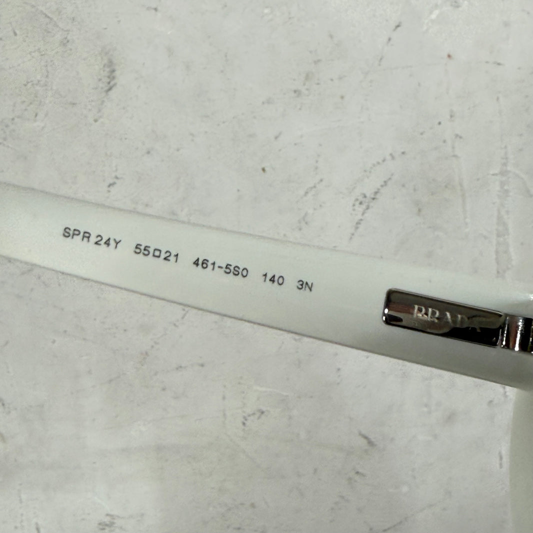 Prada Rectangular 24YS Runway Sunglasses