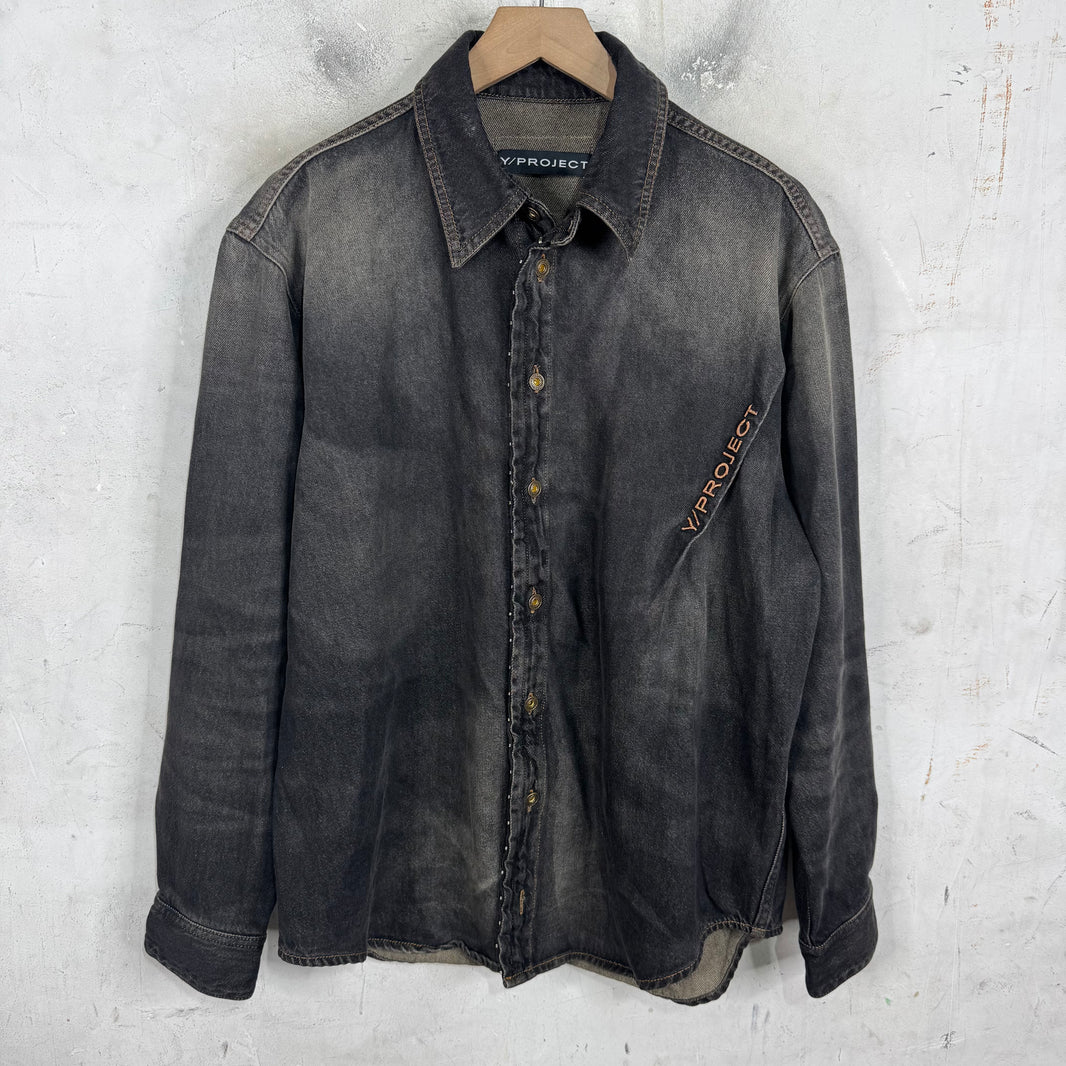 YProject Denim Charcoal Shirt