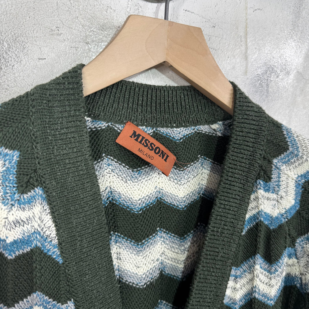 Missoni Patterned Knit Cardigan