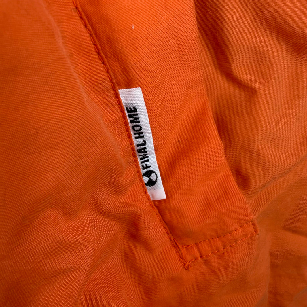 Final Home Hooded Orange Vest