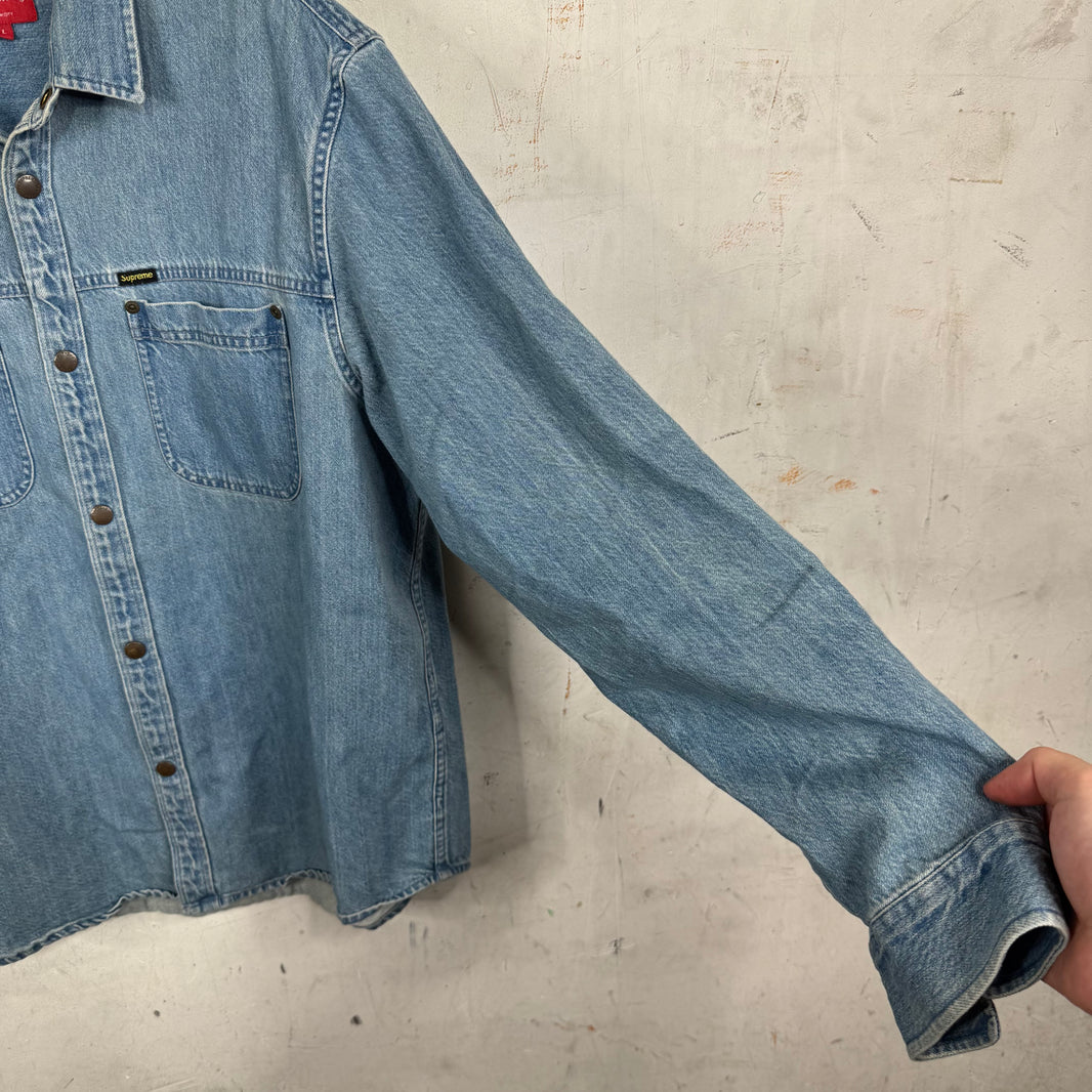 Supreme Denim Snapped Overshirt