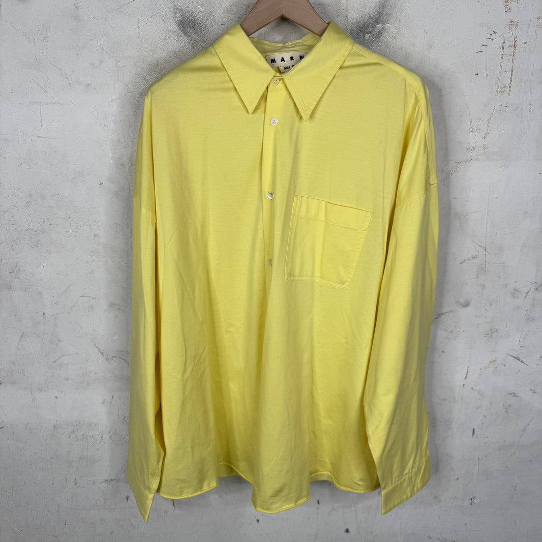 Marni Yellow L/S Button Up