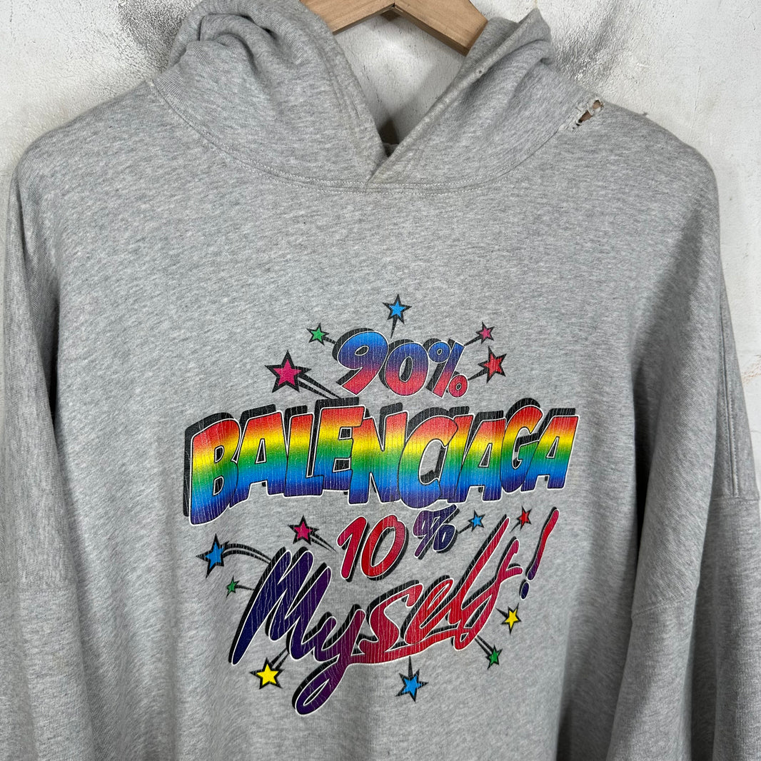 Balenciaga 90% Distressed Hoodie