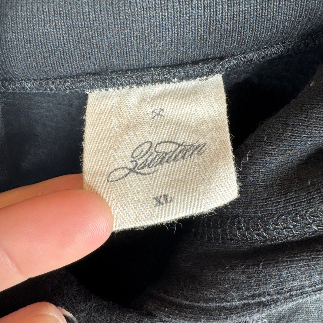 3Sixteen Black Blank Hoodie