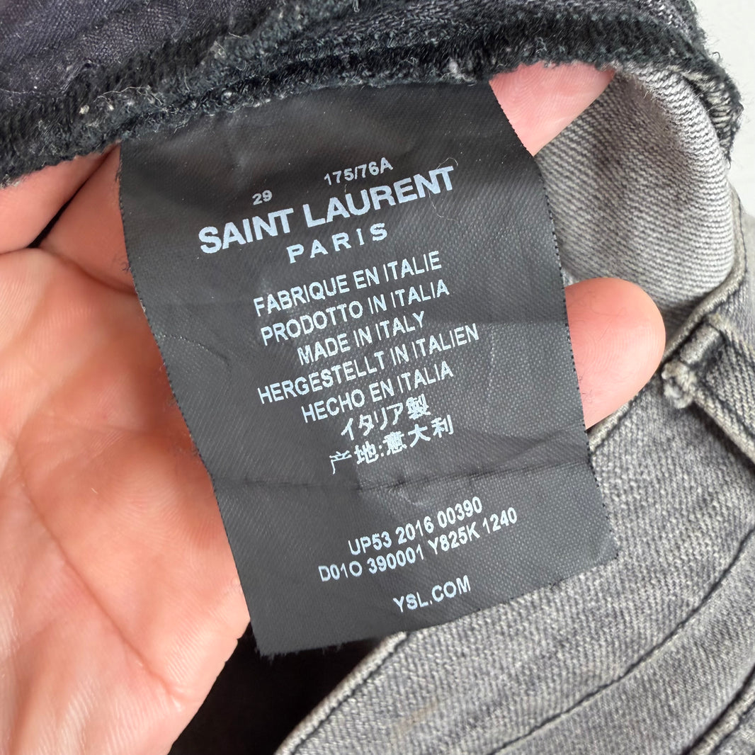 Saint Laurent Gray D02 Jeans