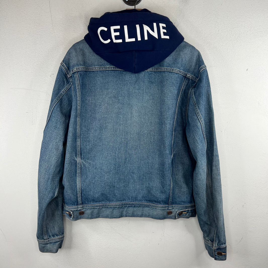 Celine Hooded Denim Jacket