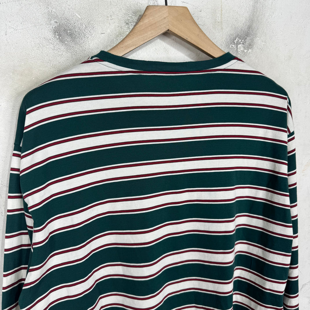 Miu Miu Striped L/S Pocket T-Shirt