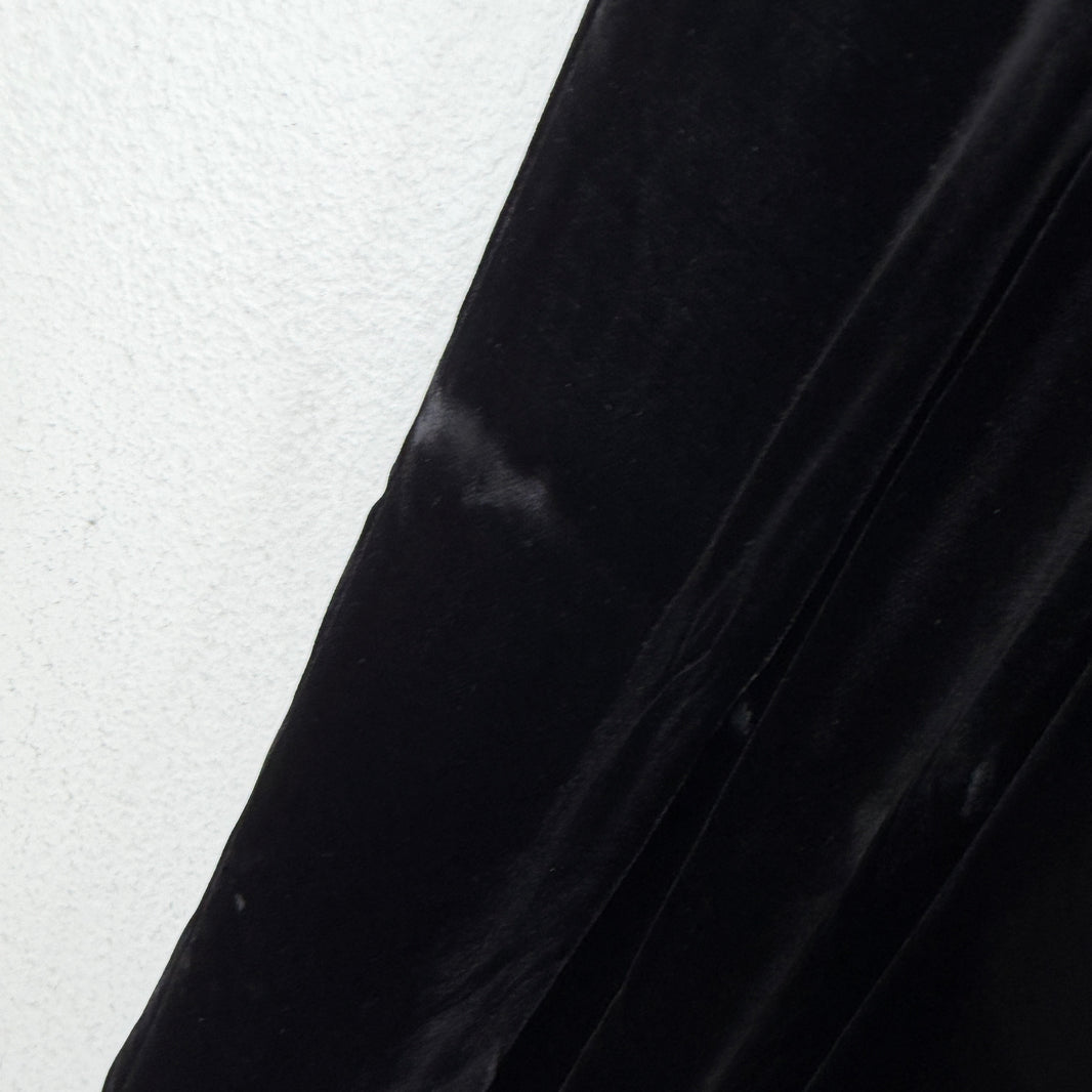 Saint Laurent Velvet Baggy Trousers