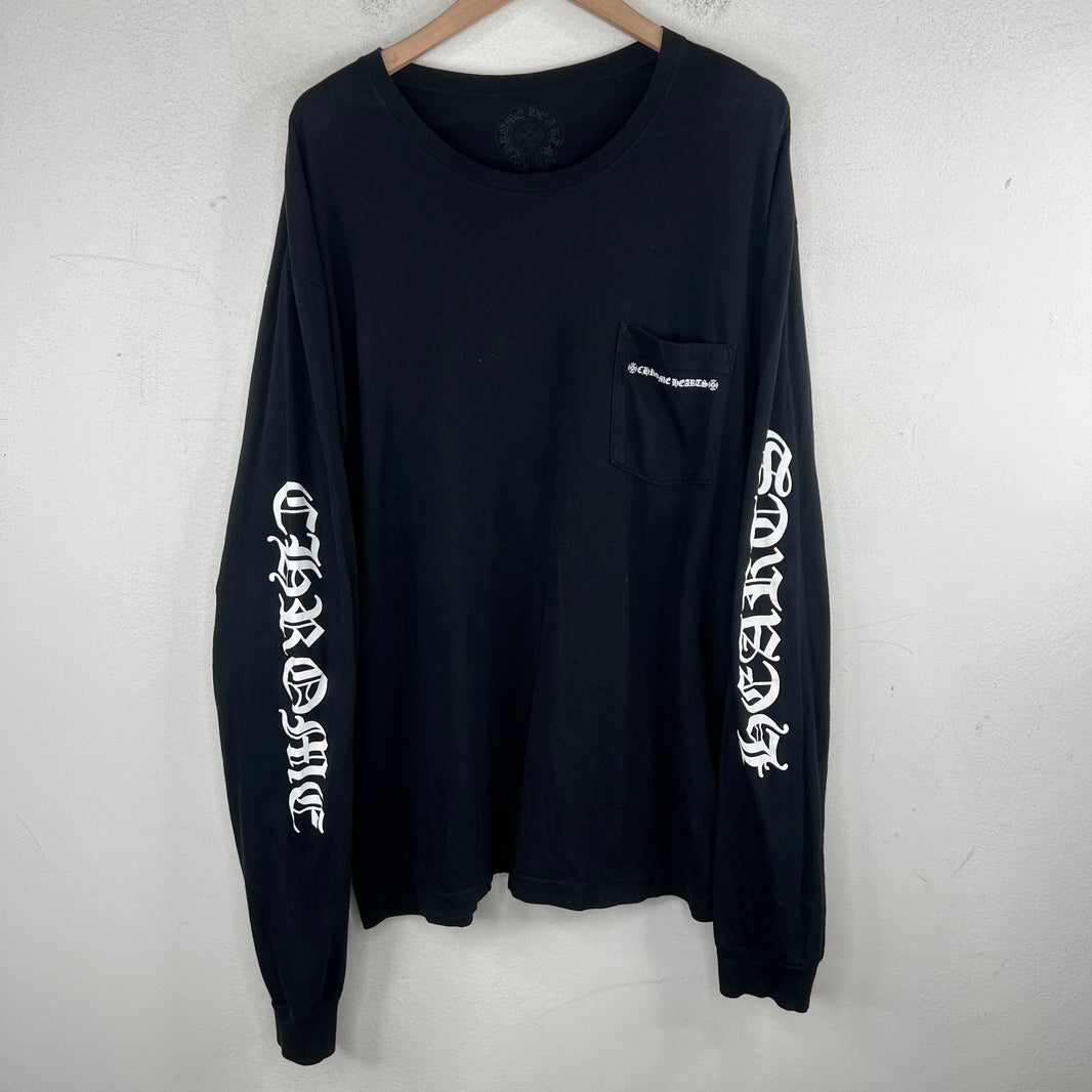 Chrome Hearts Cross Spine L/S T-Shirt