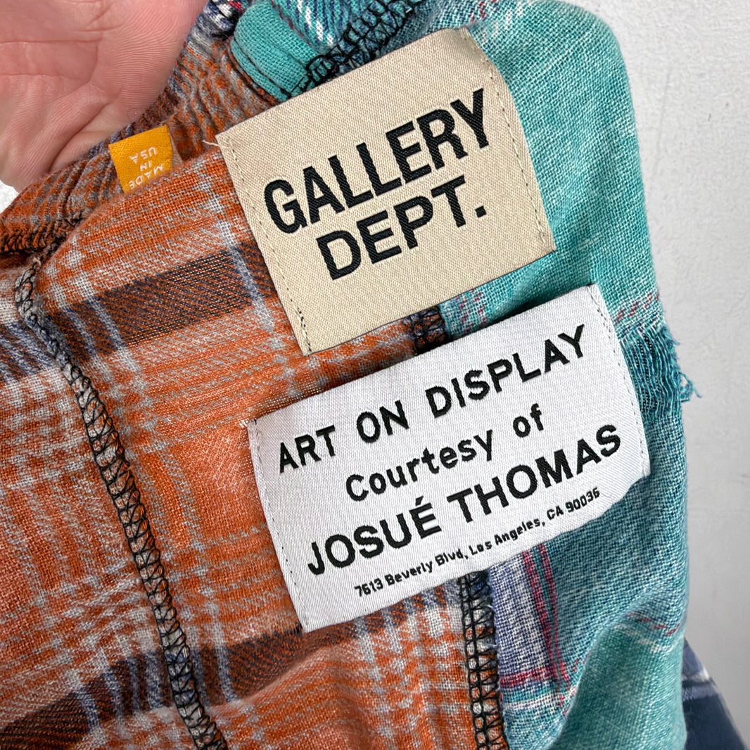 Gallery Dept Patchwork Flannel Shorts
