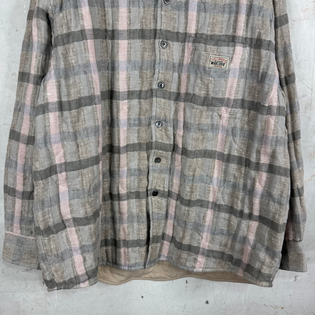 Our Legacy x Stussy Quilted Flannel