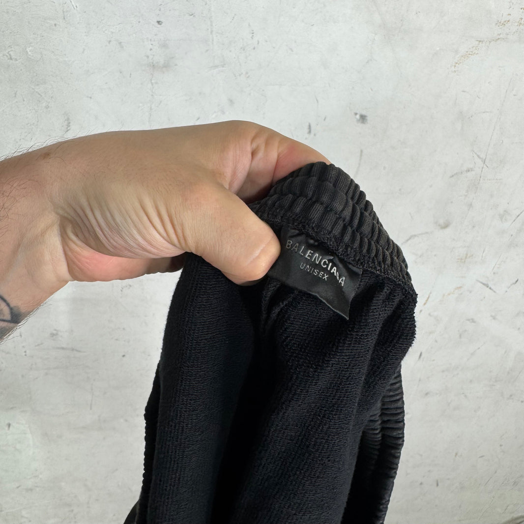 Balenciaga Muddied Mini Sweatshorts