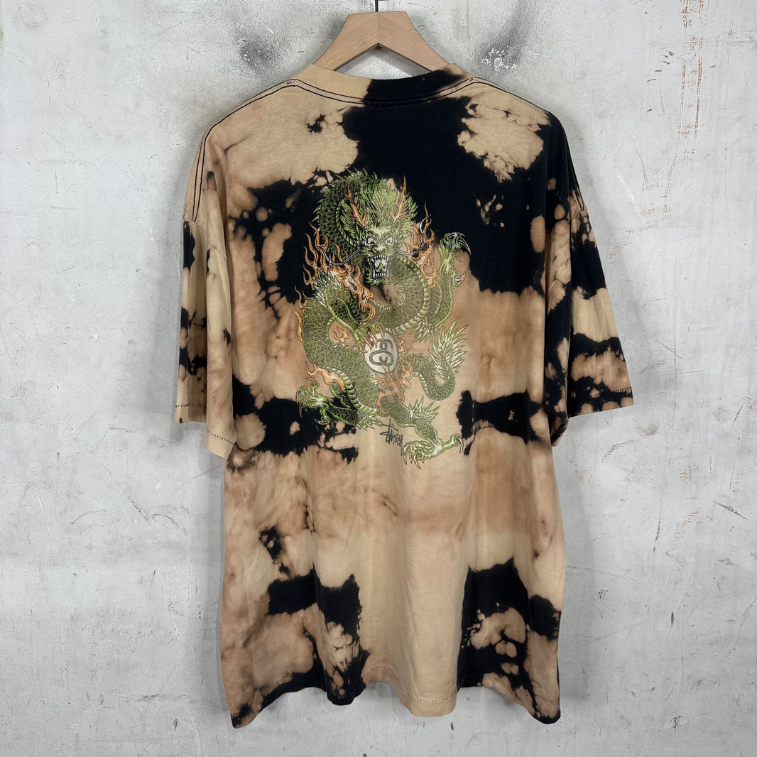 Stussy 90's Dragon Bleached T-Shirt