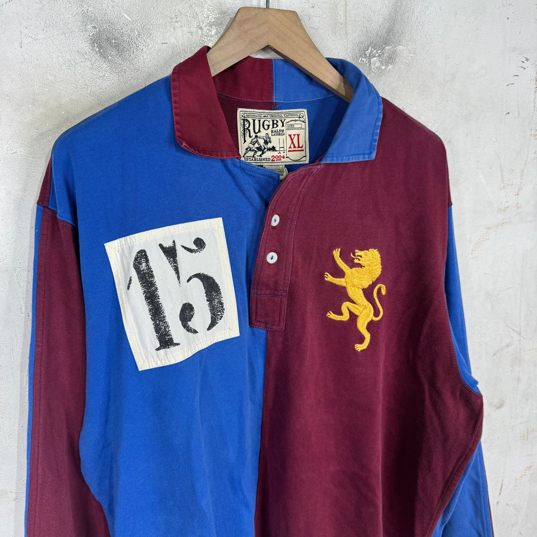 Polo Ralph Lauren Blue/Red Split Rugby Rugby