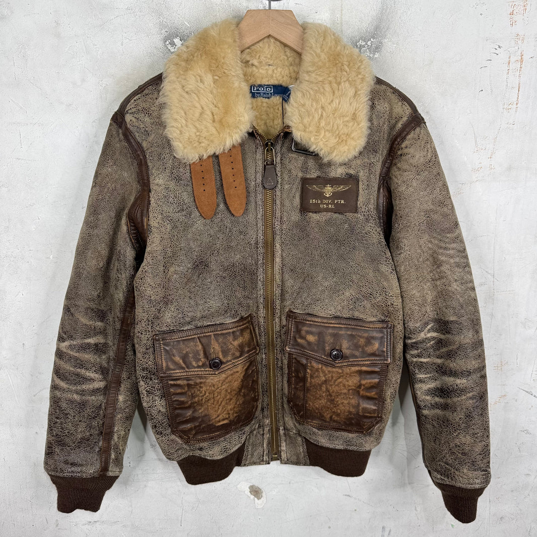 Ralph Lauren Shearling Flight Jacket