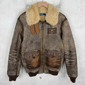 Ralph Lauren Shearling Flight Jacket