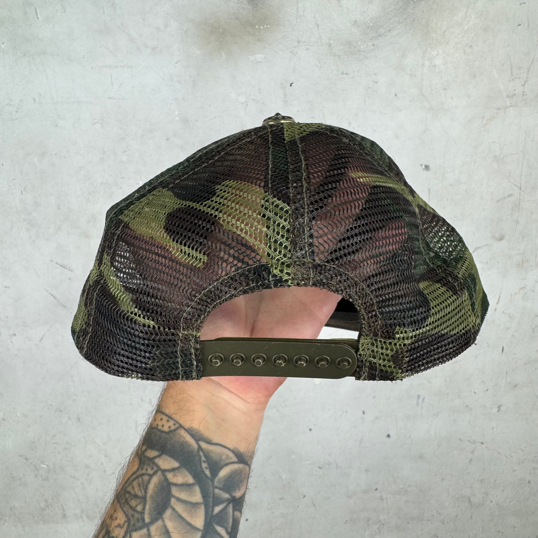 Chrome Hearts Triple Cross Camo Hat