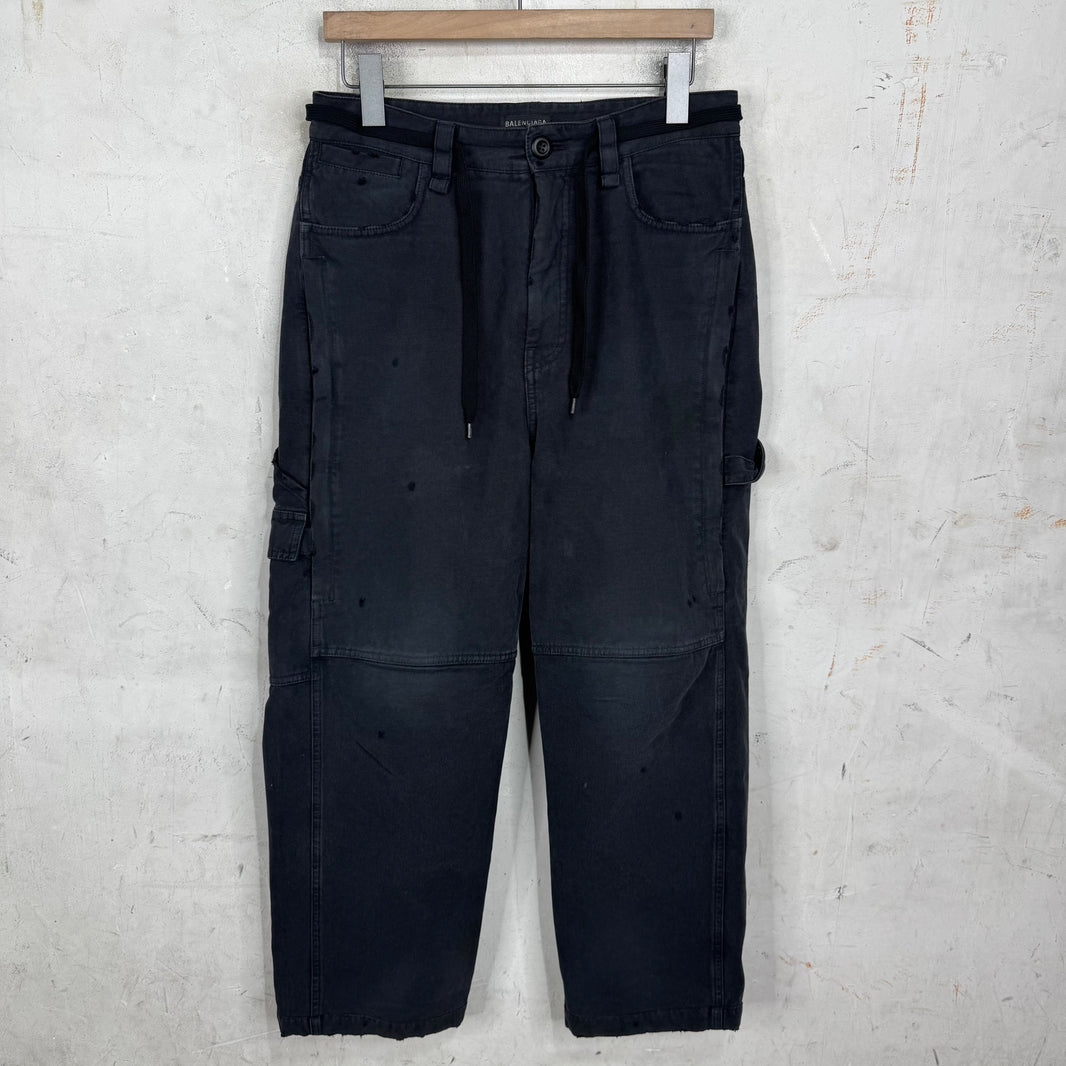 Balenciaga Cargo Pocket Work Pants
