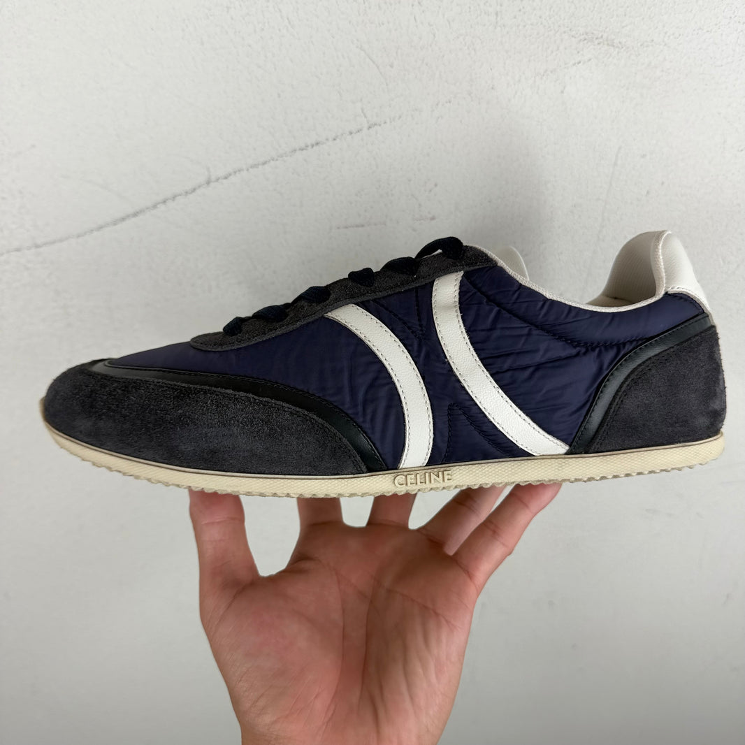 Celine Navy Jogger Low Sneakers