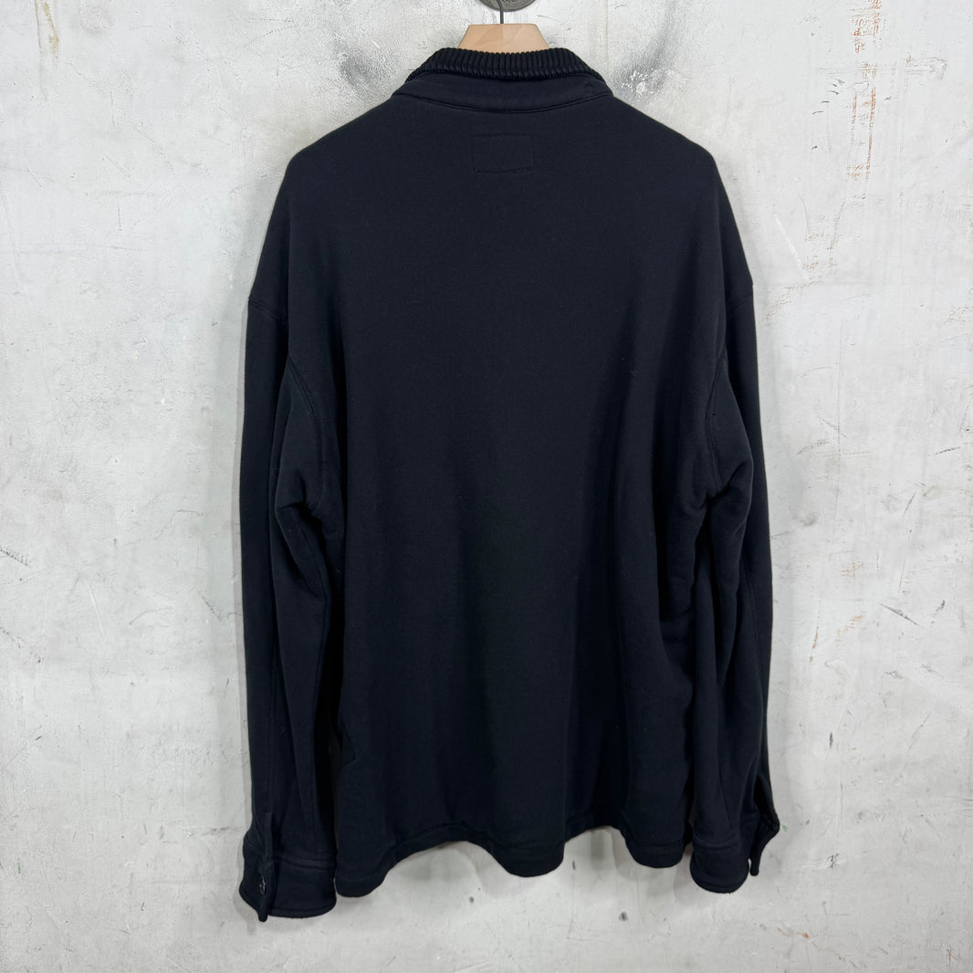 Greg Lauren Thermal Lined Heavy Cardigan