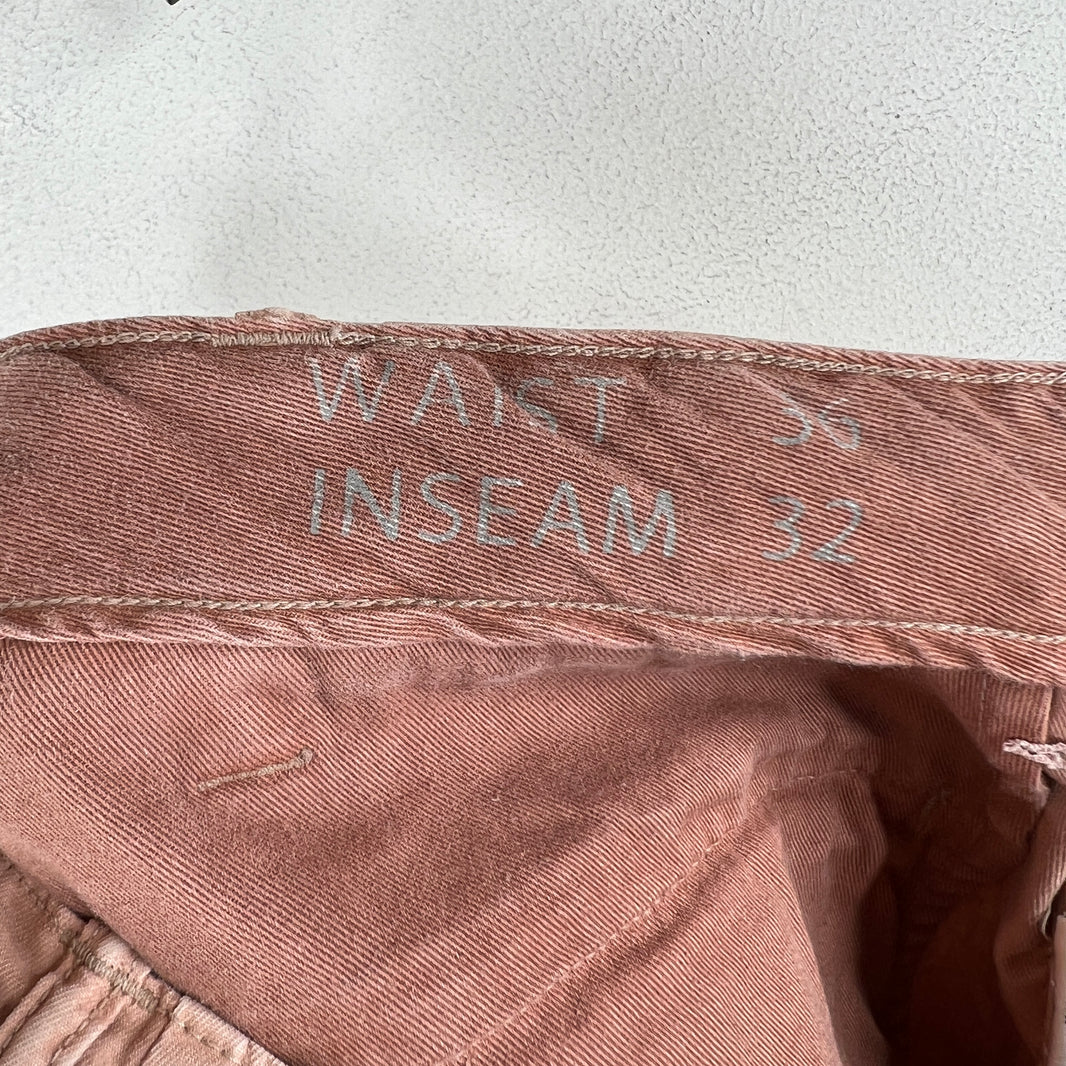 RRL Pink Officer Fit Chino Trousers
