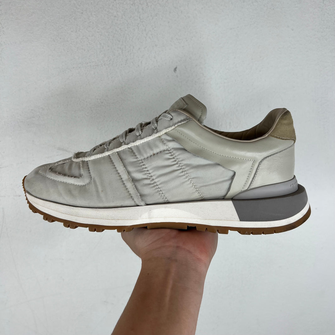 Margiela Gray Evolution Runner Sneakers