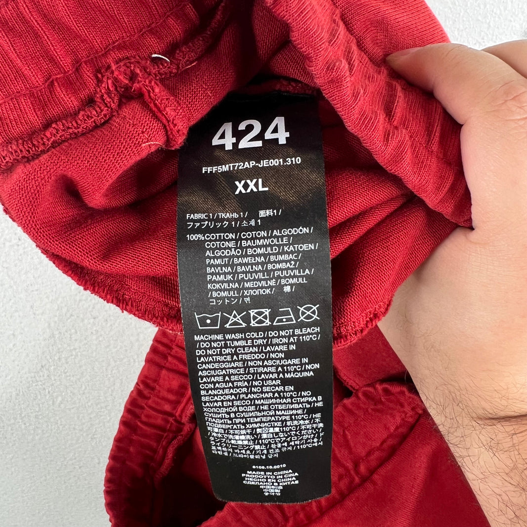 424 Red Academy Sweatpants