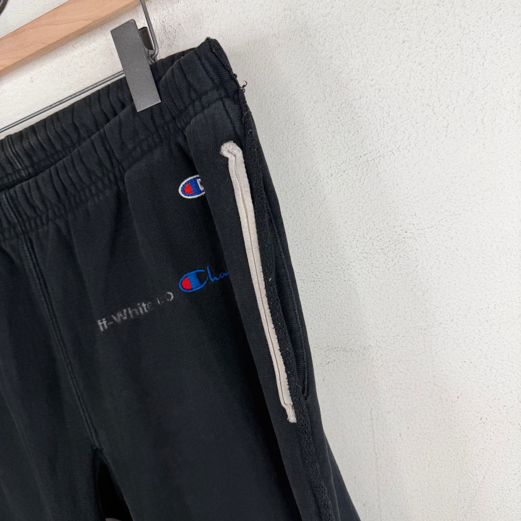 Off White Champion Black Sweatpants