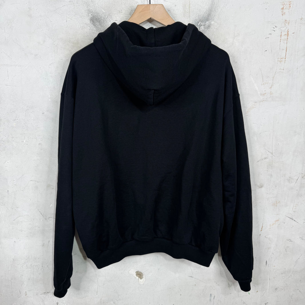 Aura Lee Black Zip Up Hoodie