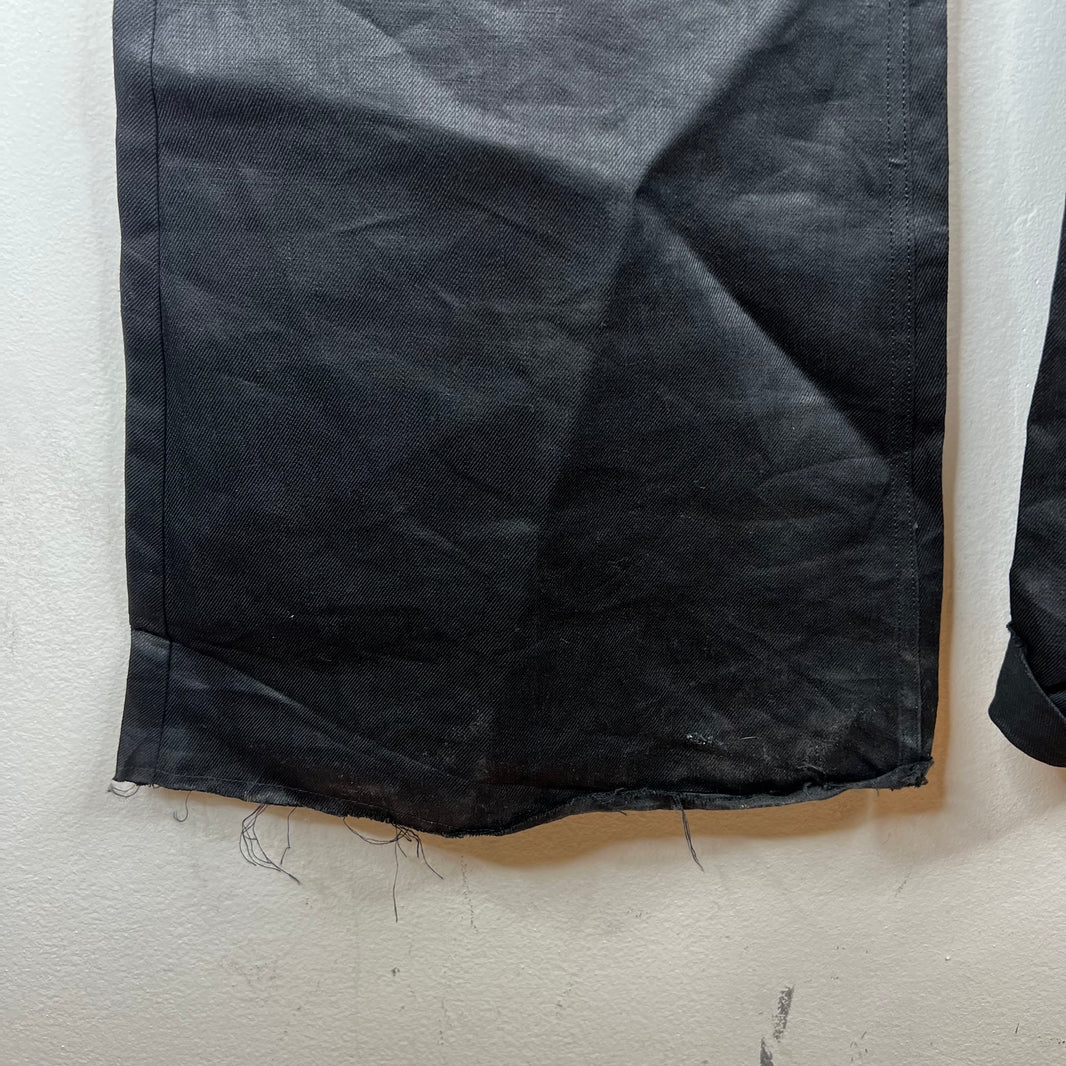Rick Owens Linen Bolan Zipper Pants
