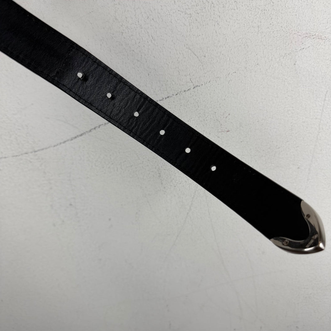Stussy Cow Fur Leather Belt