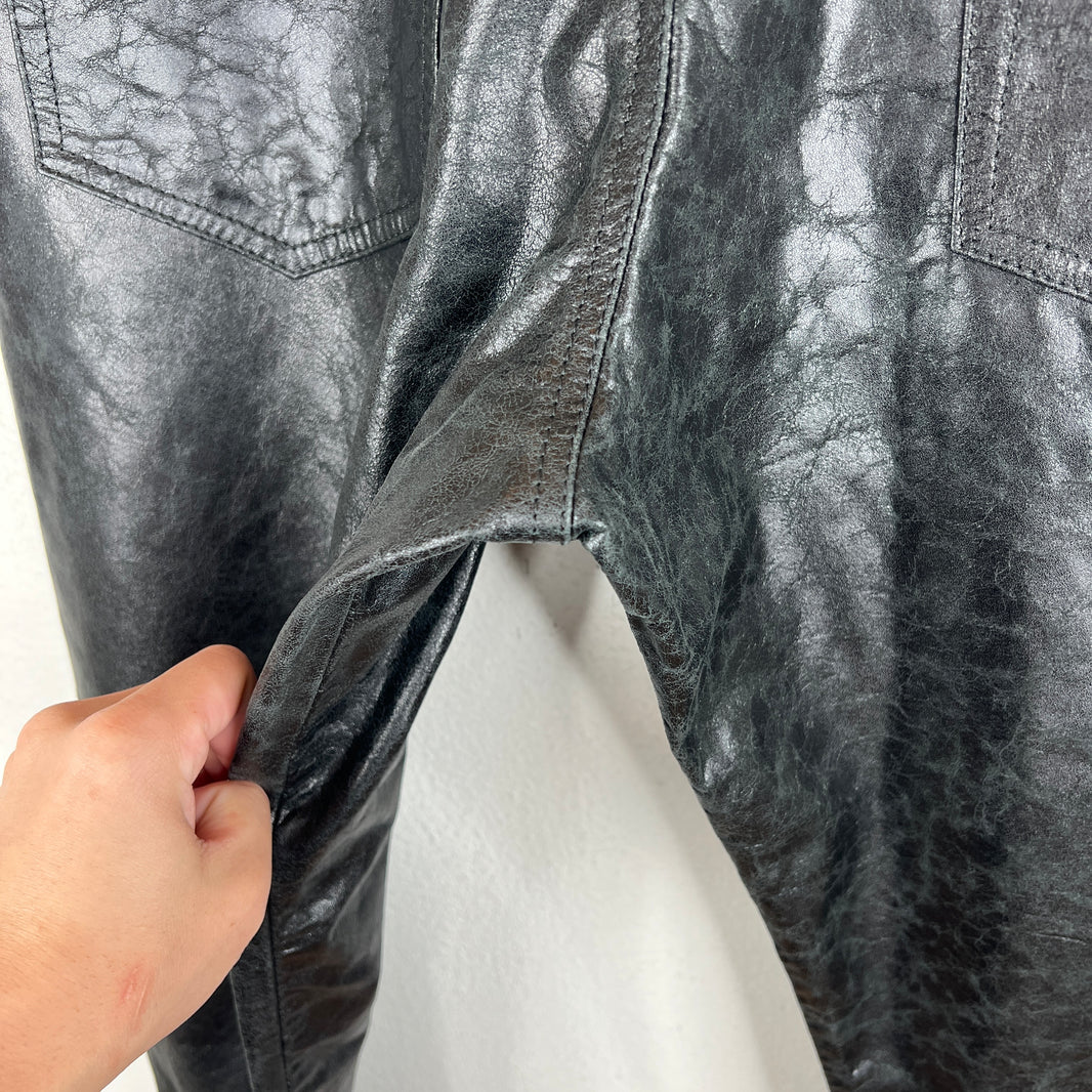 424 Paper Leather Pants