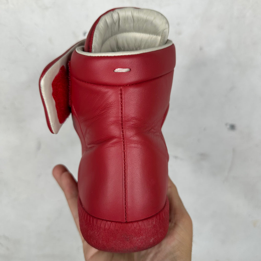 Margiela Red Leather Future Highs