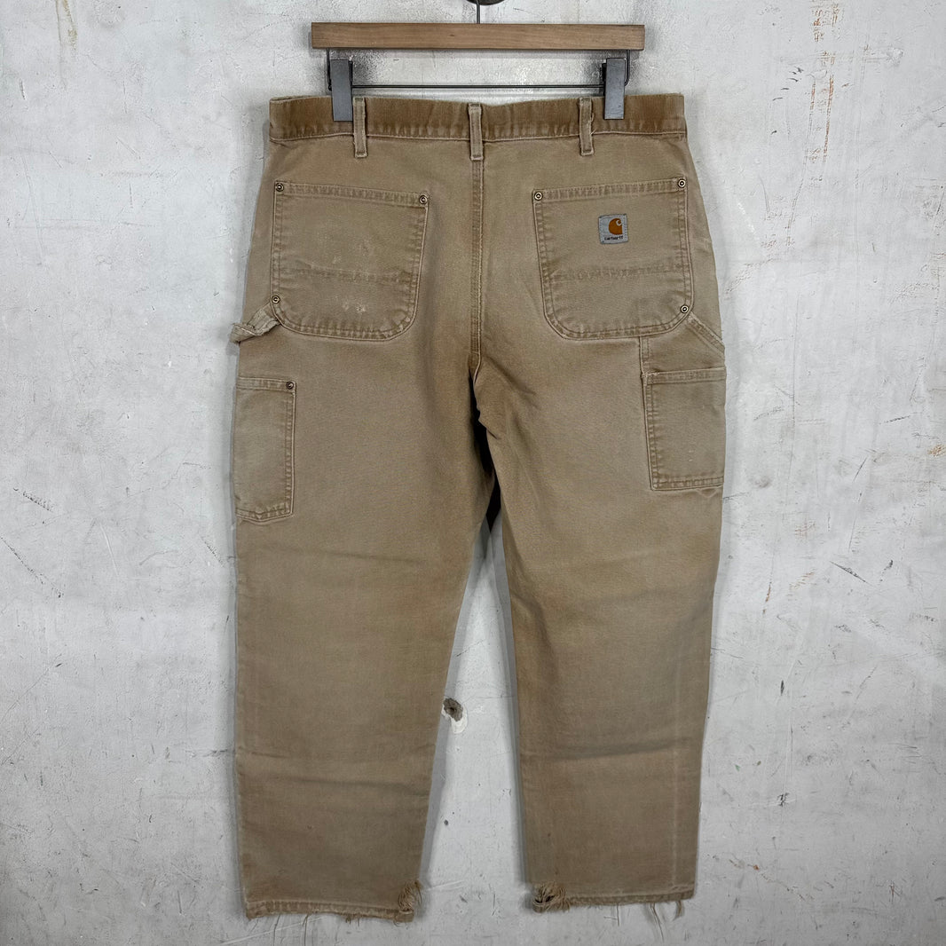 Vintage Carhartt Smoked Beige Double Knees