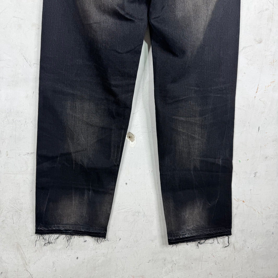 Supreme Faded Black Selvedge Jeans