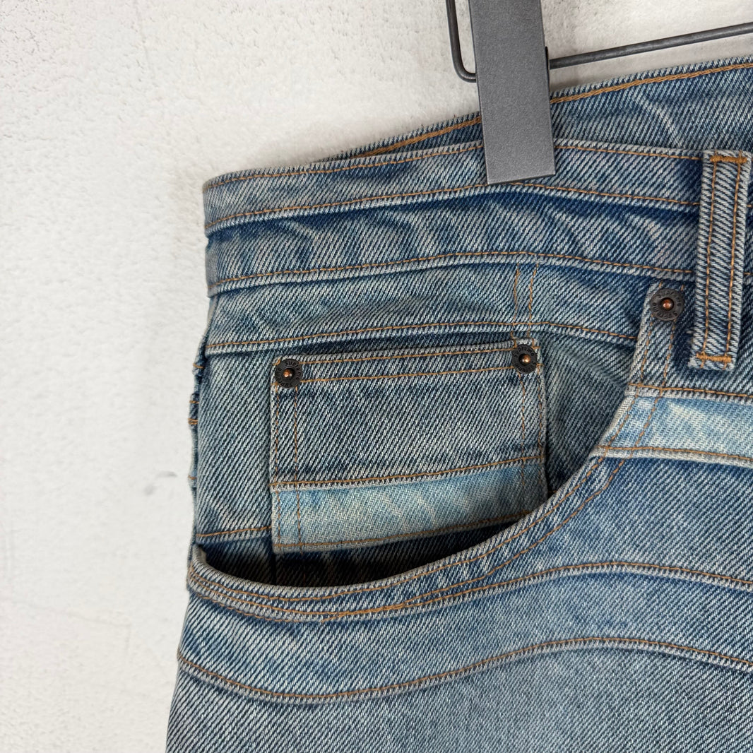 Supreme Blue Layered Jeans