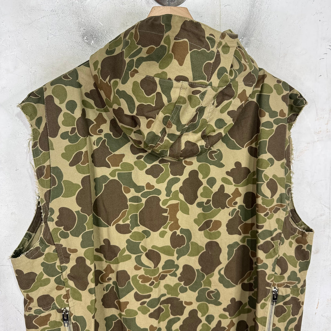 Celine Duck Camo Cargo Vest