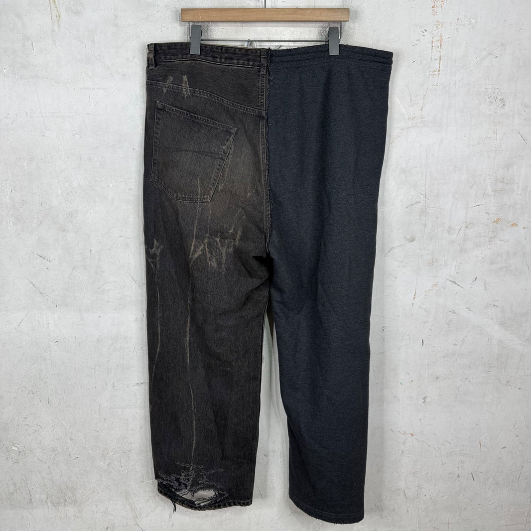 Balenciaga 50/50 Hybrid Baggy Pants