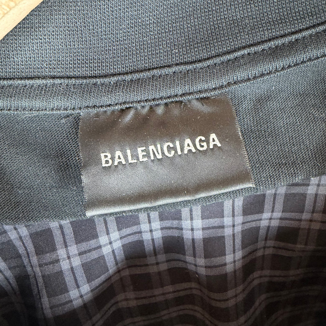 Balenciaga Trompe Flannel Shirt